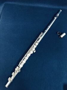 ムラマツ&ミヤケ フルート ダブルネーム MURAMATSU & MIYAKE FLUTE 頭部管シルバー？？ 動作未確認 中古 現状品 保管品