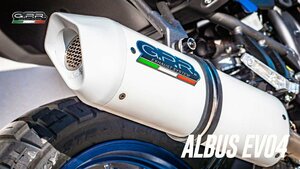 イタリア GPR ALBUS EVO4 公道仕様スリップオン トライアンフ　スピードトリプル1050 R / S 2016/2020