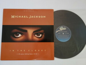 ★レコードH★マイケル・ジャクソン MICHAEL JACKSON / IN THE CLOSET(Mixes Behind Door #1)★12inch★EPIC / US盤 ★