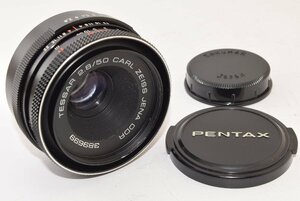 ★訳あり品★ Carl Zeiss JENA カールツァイスイエナ DDR Tessar 50mm F2.8 M42マウント J2407108