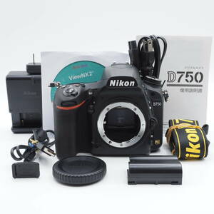 ★ショット数10,699回・新品級★ Nikon ニコン デジタル一眼レフカメラ D750 ボディ #2062