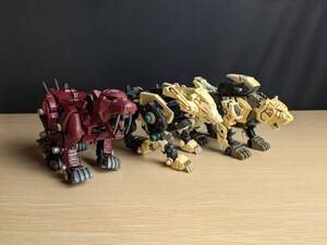 旧ゾイド ZOIDS まとめて3体【セイバータイガー/ワイツタイガー/ケーニッヒウルフ】ジャンク【コレクター放出品/他多数出品有】ロボット