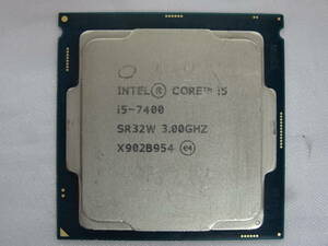 ★Intel / CPU Core i5-7400 3.00GHz 起動確認済★ジャンク！！