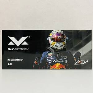 【極美品】MINICHAMPS ミニチャンプス 1/18 MAX VERSTAPPEN Oracle Red Bull Racing RB18 2022 Canadian GP winner EDITION92 ミニカー