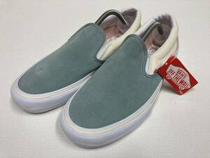 レア!! VANS SLIPON Pro 水色 ピンク 生成り スエード キャンバス US10.5 (28.5cm) アメリカ企画限定!! スリッポン バンズ