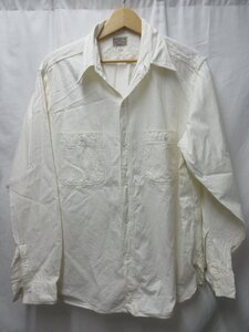 1000円～ バズリクソンズ BUZZ RICKSON’S WHITE CHAMBRAY WORK SHIRT シャンブレーワークシャツ BR25996　サイズ17-17と1/2