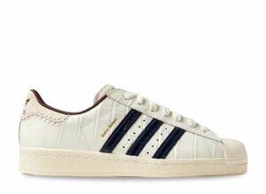 Wales Bonner adidas Originals Superstar "Wonder White/Collegiate Navy/Night Red" 23cm JP7161