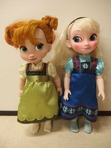 1140035s【ディズニー アニメーターズ コレクションドール エルサ アナ 人形】DISNEY/アナと雪の女王/フィギュア/ドール/中古品