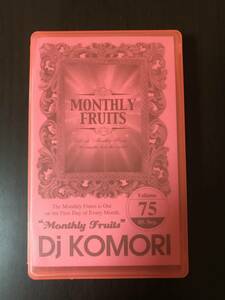 ミックステープ DJ KOMORI / Monthly Fruits vol.75 中古 カセットテープ MIX TAPE HIPHOP R&B ラップ ヒップホップ