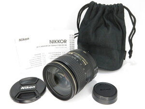 【 中古品 】Nikon AF-S 24-120mm F4 G ED N ナノクリスタル ポーチ付 Nikon [管NI4887]