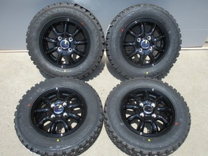 ヨコハマジオランダーM/T G003■145/80R12■新品4本 ゴツゴツタイヤセット■軽トラエブリーキャリーハイゼットバモスNバンアトレーピクシス