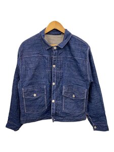 Levi’s◆Gジャン/42/コットン/IDG/無地/pc9-a4395-0000