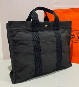 HERMES 極上美品 エールライン バッグ エルメス トート MM バック