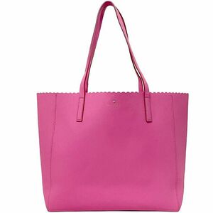 ケイトスペード トートバッグ ピンク RN 0102760 美品 レザー 中古 kate spade 肩掛け A4 書類