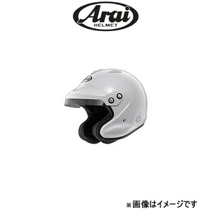 アライ 4輪競技専用 オープンフェイス ヘルメット ラリー用 サイズM GP-J3 8859 ホワイト Arai