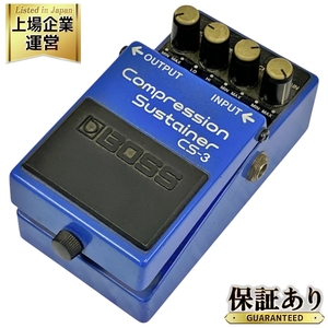 BOSS CS-3 コンパクト 定番 エフェクター コンプレッサー ボス 中古 O9442622