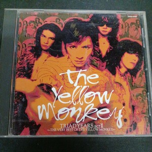 CD_18】THE YELLOW MONKEY 　TRIAD YEARS actⅡ The very best of THE YELLOW MONKEY