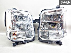 【新車外し！】スズキ純正 DA17V エブリィバン 後期 LED ヘッドライト ヘッドランプ 左右セット ICHIKOH A028 棚2L14