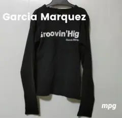 2795-19GarciaMarquezプリントロンＴ黒　【フォロー割り実地中】