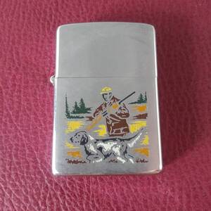 Zippo ジッポ ハンターと猟犬 ヴィンテージ　インナー made in usa 刻印 現状