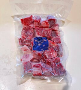 BBQ くじらの上カルビ肉（肋肉）500g （サイコロカット）クジラ　鯨肉　バーベキュー　焼肉