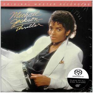 『新同 SACD (MFSL』 高音質仕様・オーディオファイル Michael Jackson マイケル・ジャクソン／Thriller スリラー 紙ジャケ