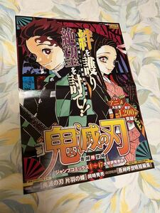 鬼滅の刃　販促ポスター　書店ポスター　炭治郎 禰豆子 