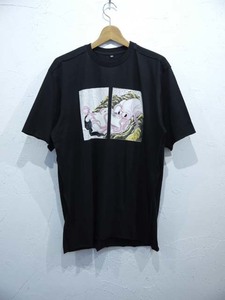 AKA SIX by Simon Barker/HOKUSAI T-SHIRT/XXLsize/BLACK/新品・未使用品/50%OFF