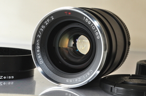 ★★極上品 Carl Zeiss Distagon T* 35mm F/2 ZF.2 Lens ♪♪#5641