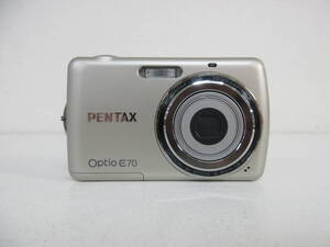 中古 カメラ デジタルカメラ PENTAX Optio E70 ペンタックス オプティオ ※動作未確認 ／X