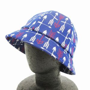 ニードルス ニードルズ Needles Bermuda Hat バルミューダハット バケットハット MR070 総柄 紺 ネイビー 帽子 メンズ