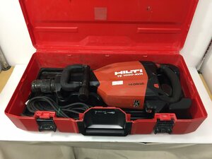 ●HILTI ヒルティ TE1000-AVR02 電気ハツリ機 コンクリートブレーカー 電動工具【20422116】