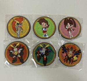 勇者王ガオガイガー　ラバーコースター　6種セット　25周年記念展　獅子王凱　天海護　卯都木命　ガオファイガー