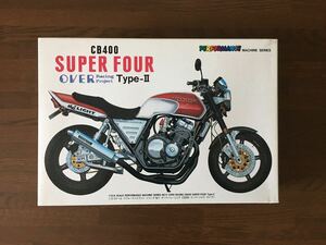 アオシマ 1/12 OVER RACING CB400 SUPER FOUR Type-Ⅱ パフォーマンス マシン シリーズ No.11 ホンダ スーパーフォア オーバー 【難あり】