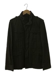 UNITED ARROWS green label relaxing◆ミリタリージャケット/S/コットン/KHK/無地/3225-116-0140