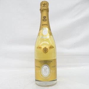 1円～【未開栓】LOUIS ROEDERER ルイ・ロデレール クリスタル ブリュット 2009 シャンパン 750ml 12% 11721239 1129