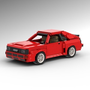 【セール!】 レゴテクニック互換 アウディ スポーツ クワトロ レッド ブロック LEGO AUDI レゴ レゴテクニック