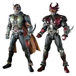 【中古】 S.I.C.クラシックス2007 仮面ライダーアナザーアギト&バーニングフォーム・シャイニングフォーム