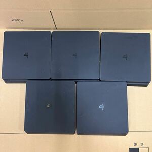 ☆211. SONY PS4 本体のみ 5台まとめ 動作未確認 現状品 ジャンク PlayStation4 CUH-2000A×2/2100A×2/2000B ソニー プレステ4