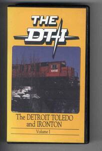 【v0088】(VHSビデオ) The DETROIT TOLEDO and IRONTON Volume1