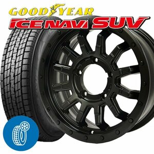 純正サイズ スタッドレス 175/80R16 ジムニー JB64 JA23 JA11 JA22 新品タイヤホイール4本セット 16インチ グッドイヤー アイスナビSUV