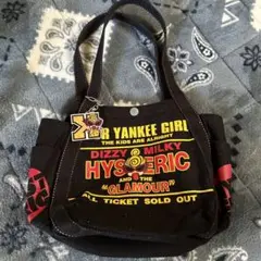 HYSTERIC GLAMOUR トートバッグ 黒