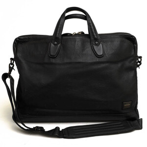 PORTER ポーター 吉田カバン ビジネスバッグ 124-01202 TAUSEN 2WAY BRIEFCASE タウゼン 牛ステア中艶 2WAY ショルダーバッグ