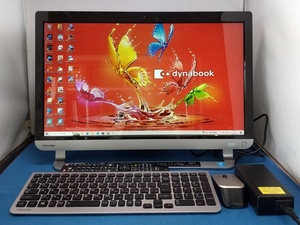 062116 dynabook D71/UBS Core i7-4710MQ Mem8GB HDD2TB Win10Home 地デジ/BS/CSチューナー JUNK