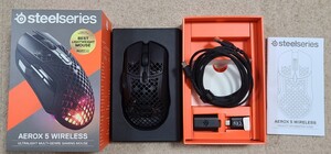 SteelSeries AEROX 5 WIRELESS ゲーミングマウス ワイヤレス