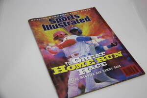 メジャーリーグ　MLB 情報誌　Sports Illustrated The Greatest Home Run Race 1998 McGwire Sosa