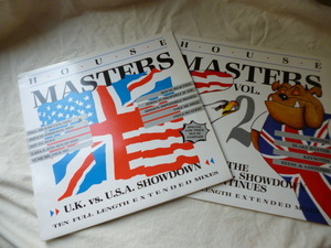 VA - House Masters -2枚セット UK vs. USA Showdow 名曲満載HOUSE TECHNO CLASSICコンピ 試聴