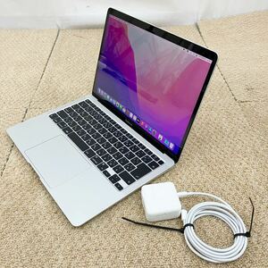 &【売り切り】Appleアップル MacBook Air A2337 Apple M1 メモリ16GB macOS Monterey 12.0.1 初期化済み アクティベーションロック無し