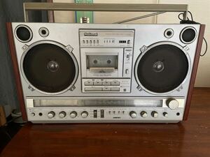 RX-7000 National ナショナル FM AM STEREO RADIO ステレオラジオ CASSETTE RECORDER カセットレコーダー カセットデッキ 昭和レトロ