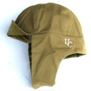 UNCROWD BOMBER CAP アンクラウド ボンバーキャップ カーキ